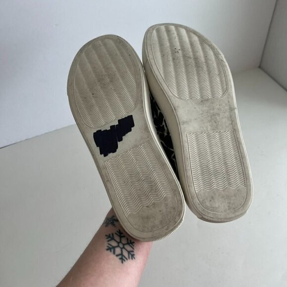 Animal Print Safari Giraffe Genuine Leather Slip on Clog Sneaker - Picture 10 of 12